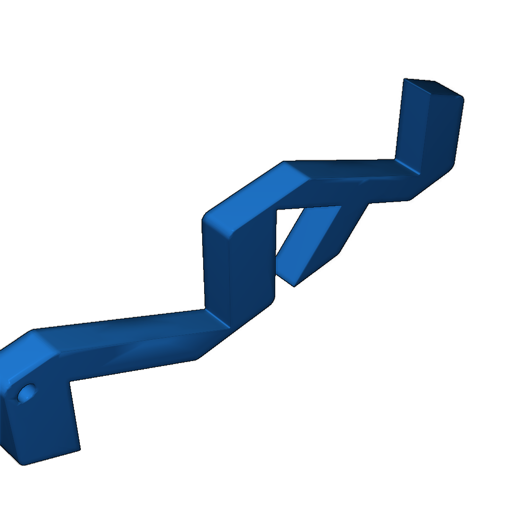 Простой брелок с логотипом Kia