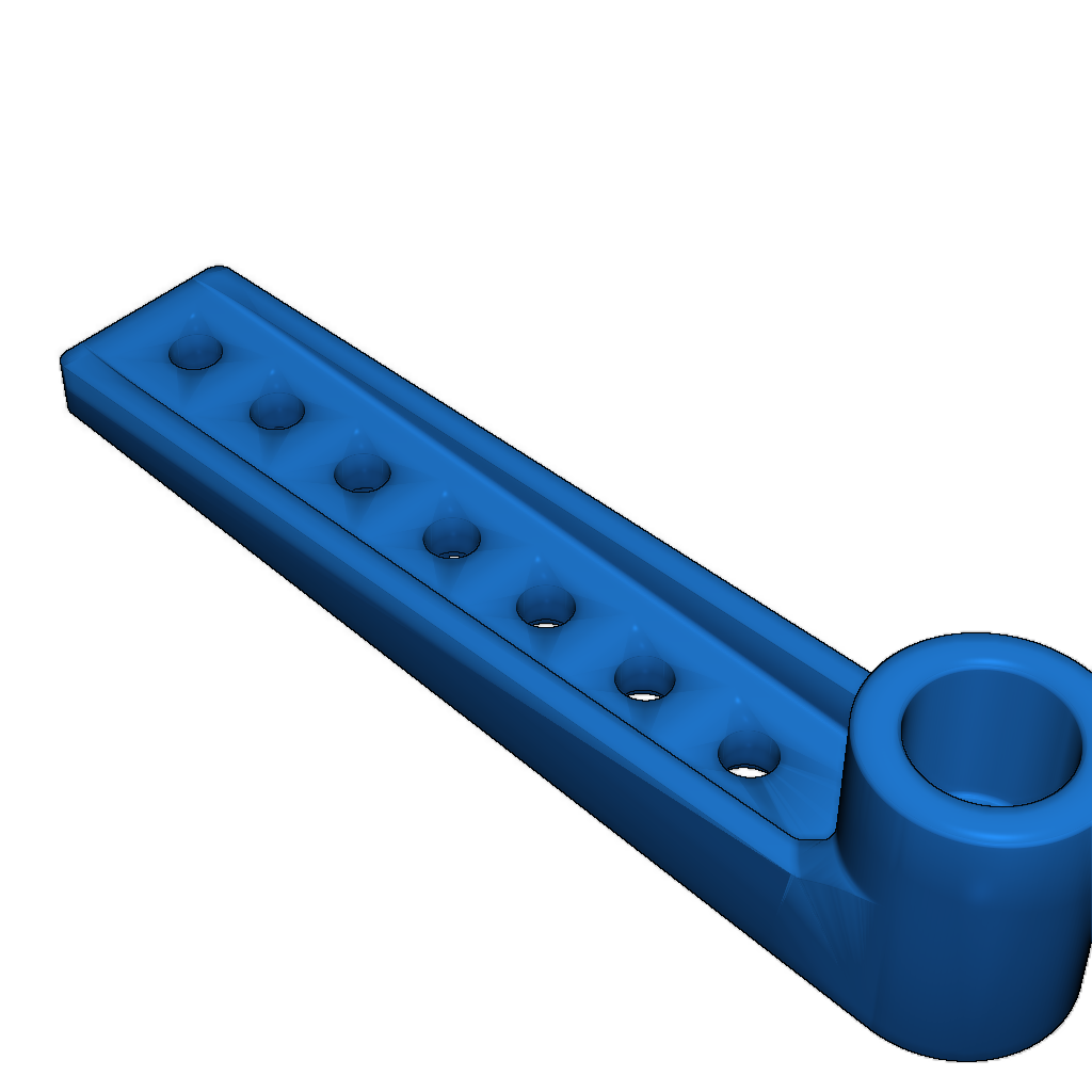 Список деталей 3D-модели