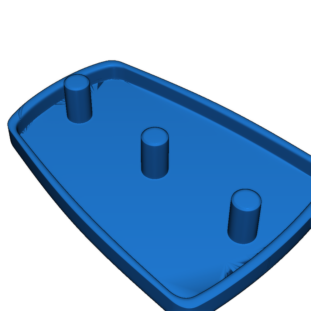 Запчасть для ключа Kia: клавиатура