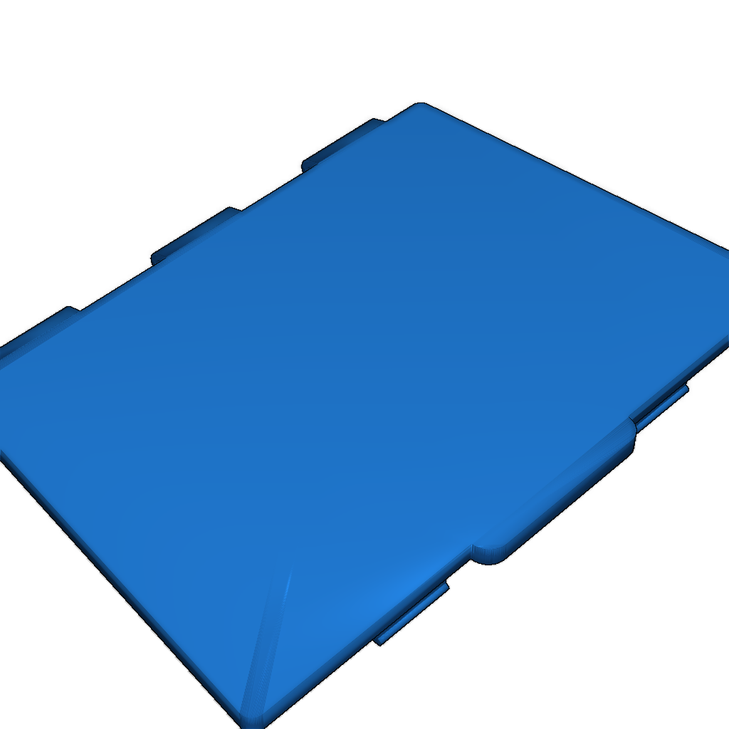 3D-модель крышки с эмблемой KIA и EV3