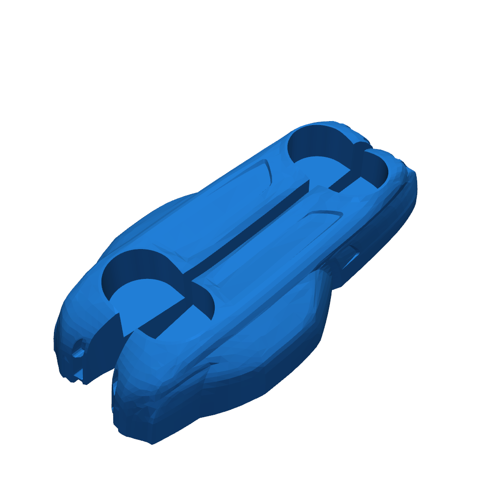 Простая 3D-модель Mercedes SLS