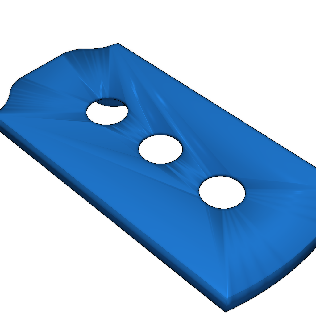 3D-модель ключа для Galant 01-03