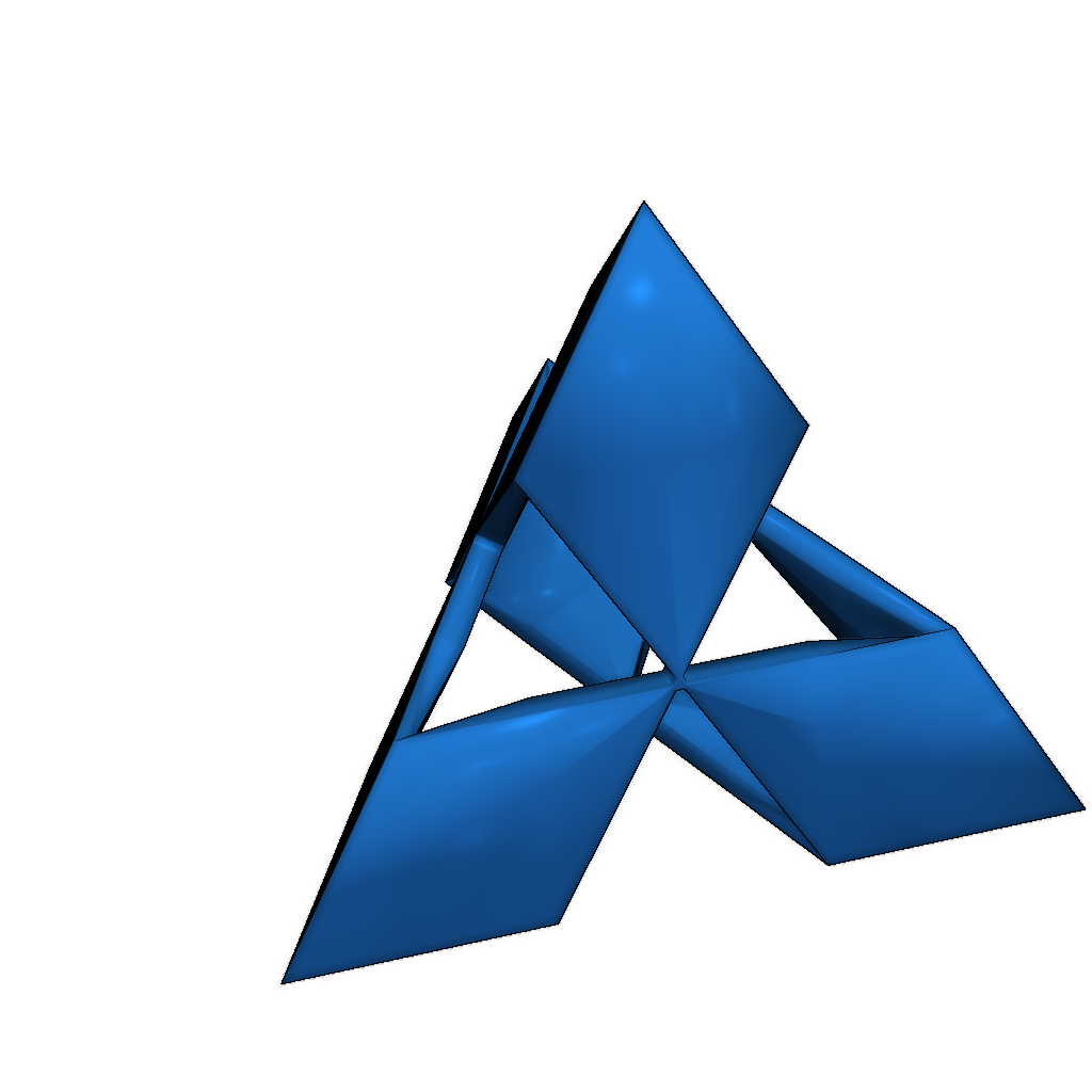 Модель логотипа Mitsubishi