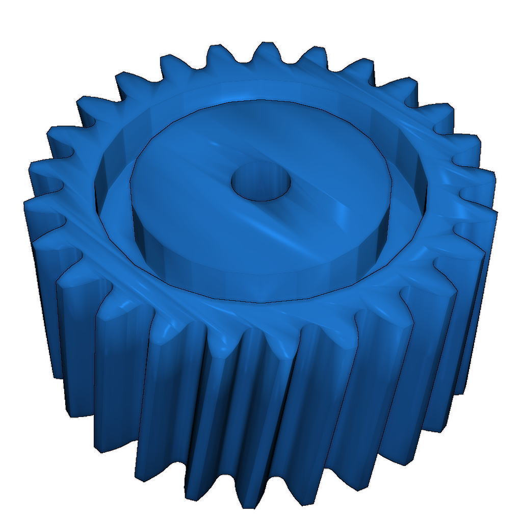 Пластическая шестерня для 4WD трансмиссии