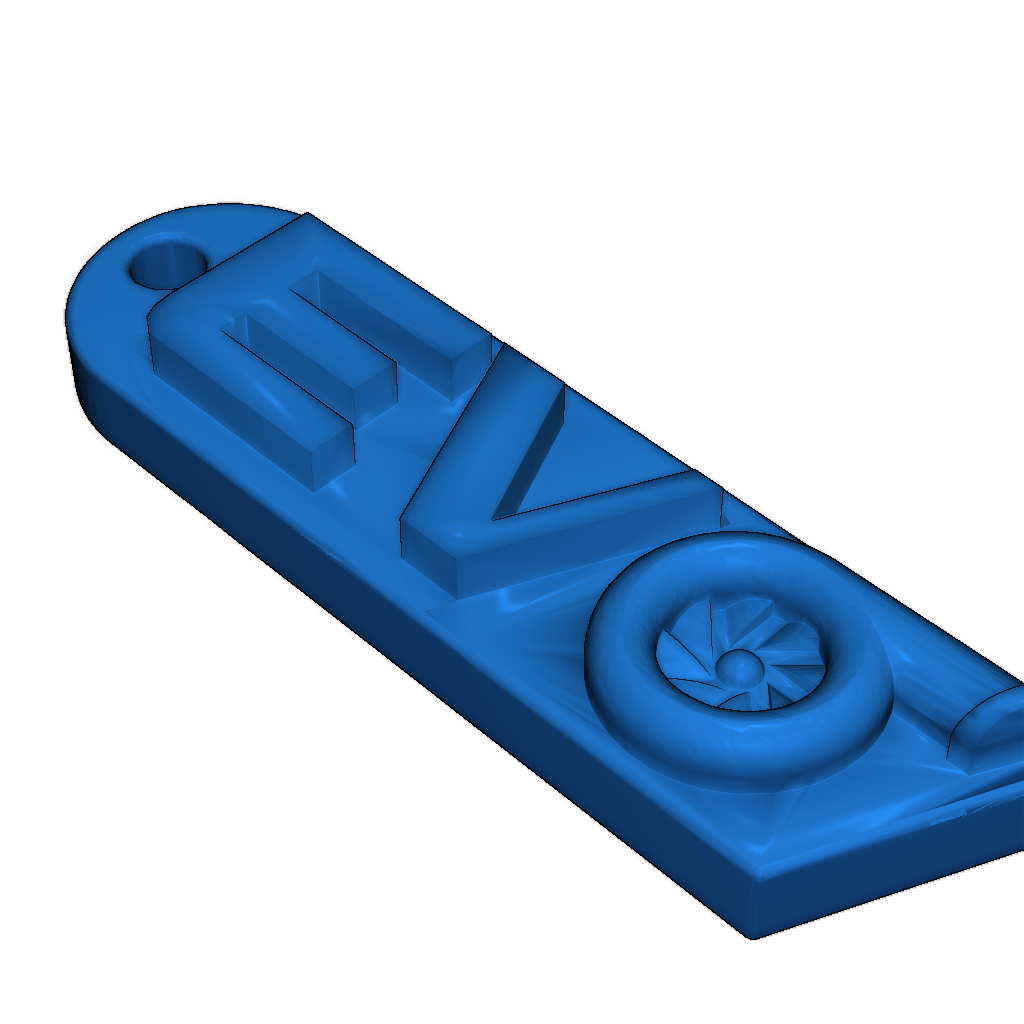3D-модель брелка EVO