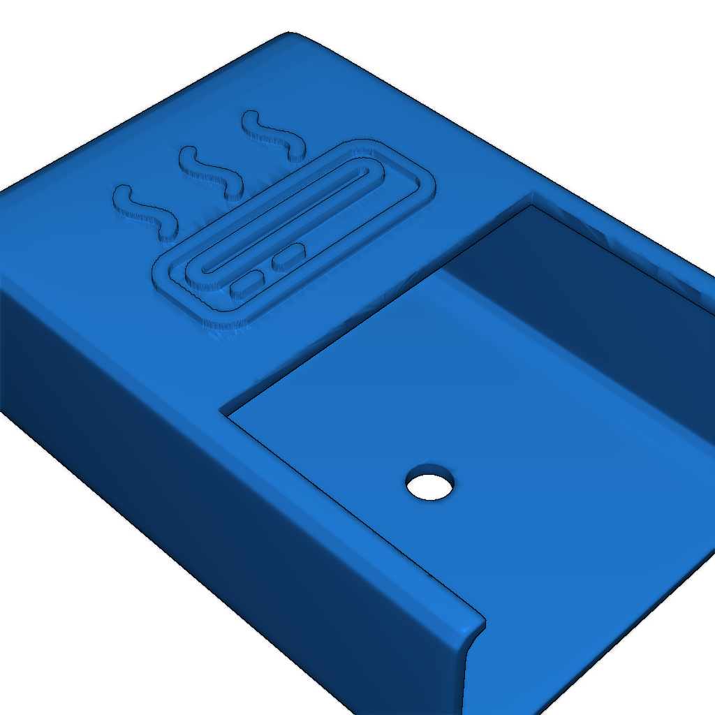 Держатель для пульта управления кондиционером Mitsubishi