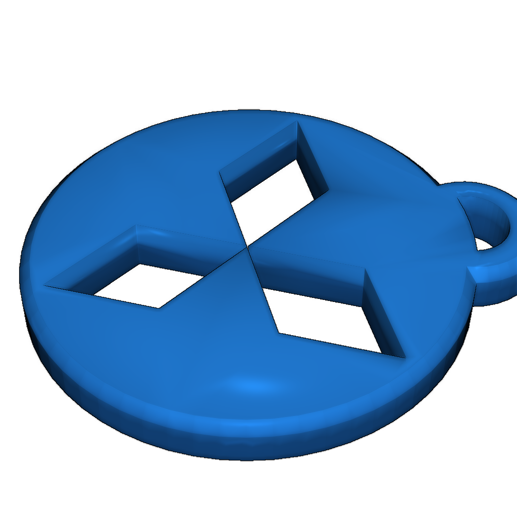 Ключница Mitsubishi готова к печати