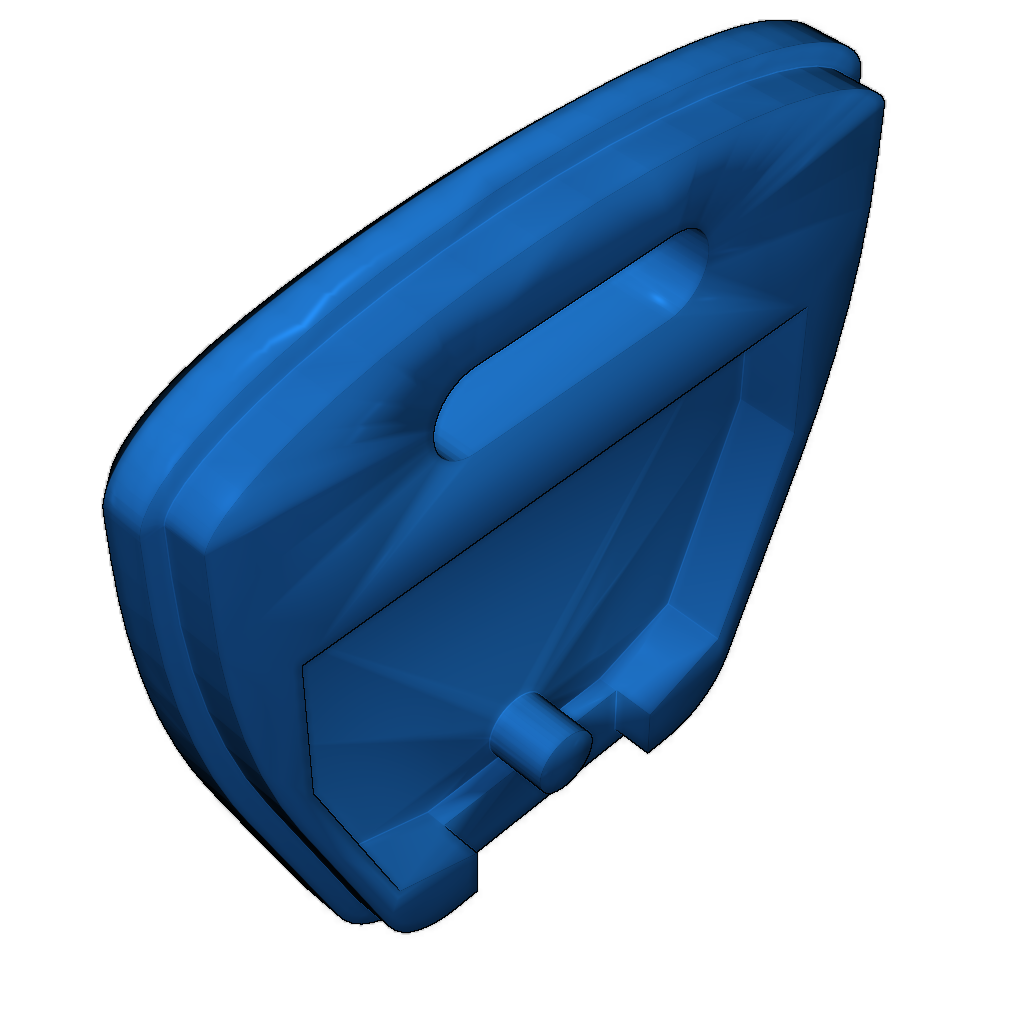 3D-модель крышки для ключа с транспондером
