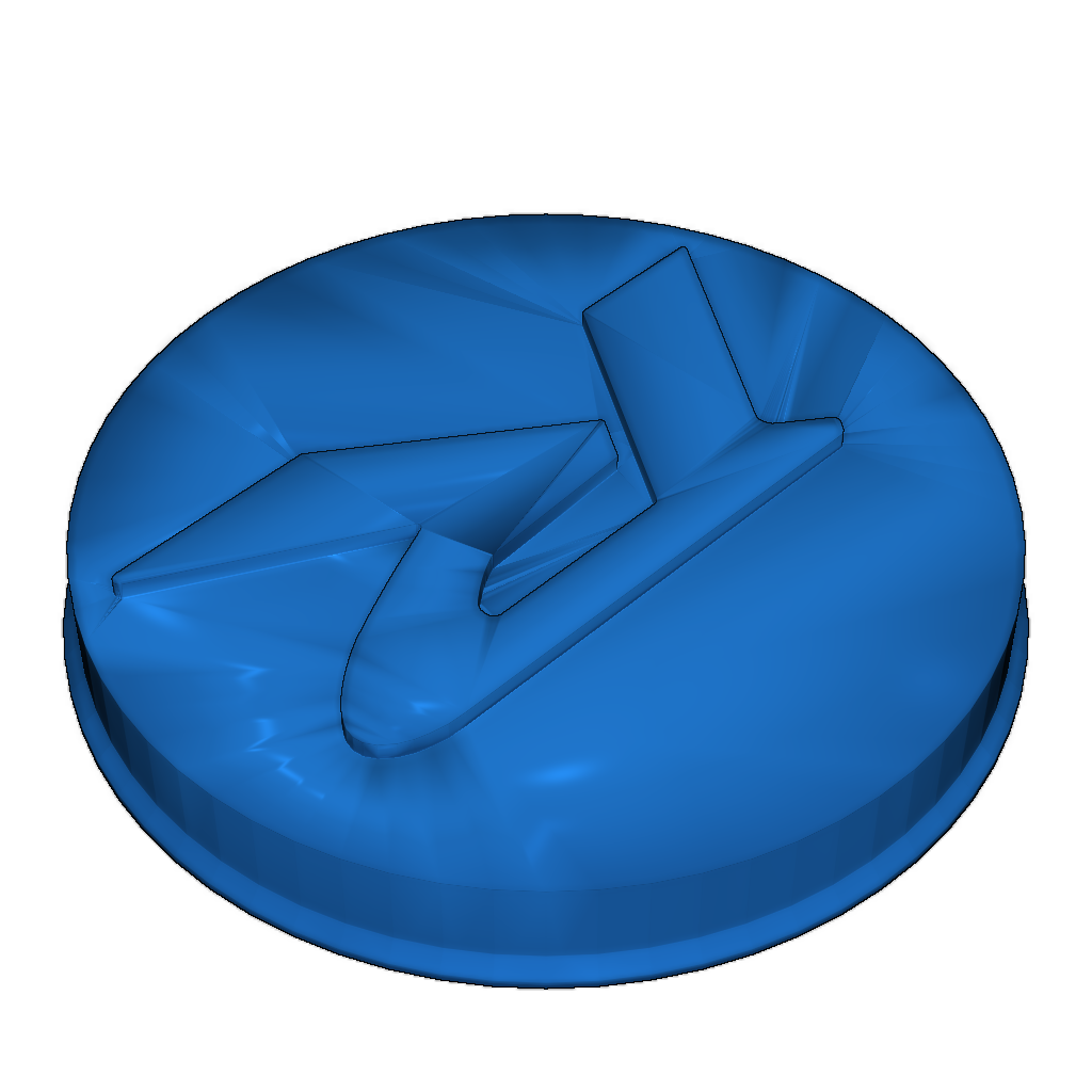 Центральная заглушка для колеса Enkei Eitsubishi EVO 8