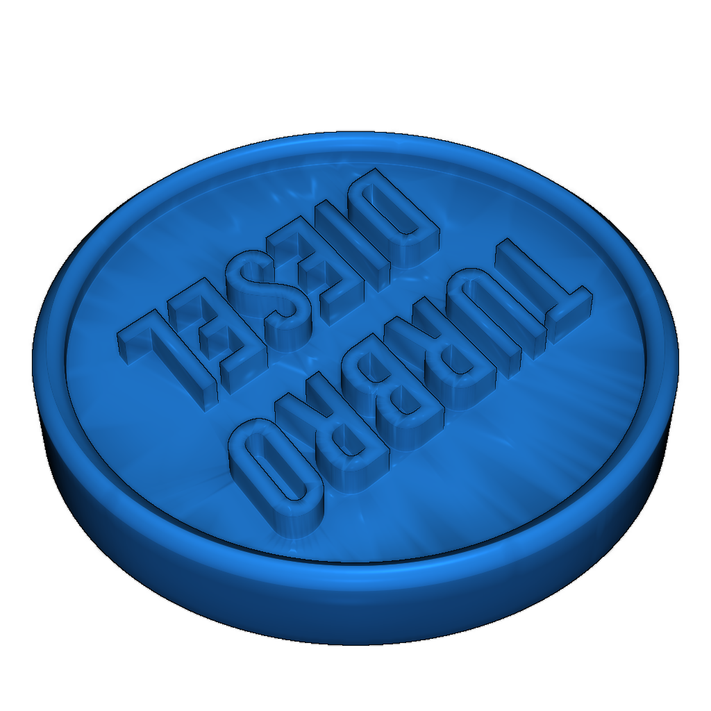 Знак Turbro Diesel для Tur-Bro