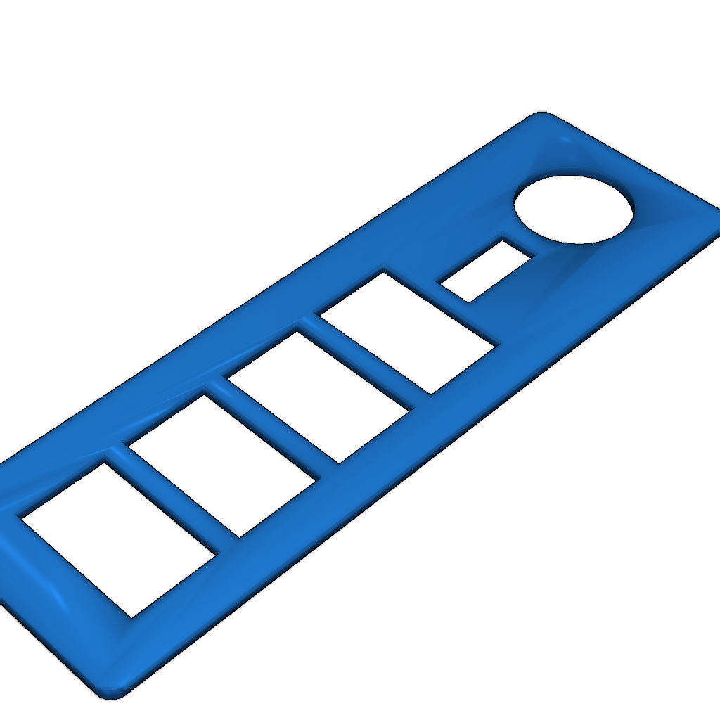 Панель переключателей для Mitsubishi Triton MK GLXR