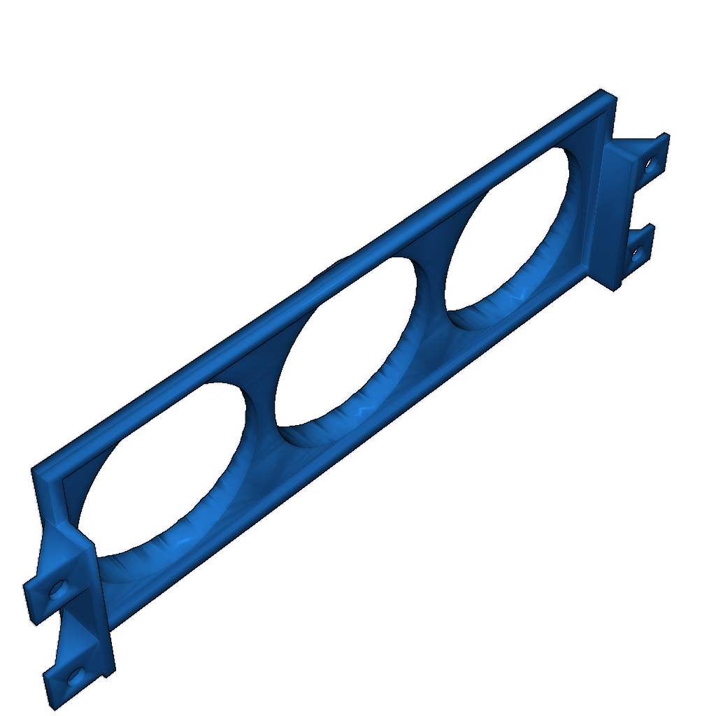 Мультиметр Mitsubishi 3 в 1 в формате Din и крепление для датчиков