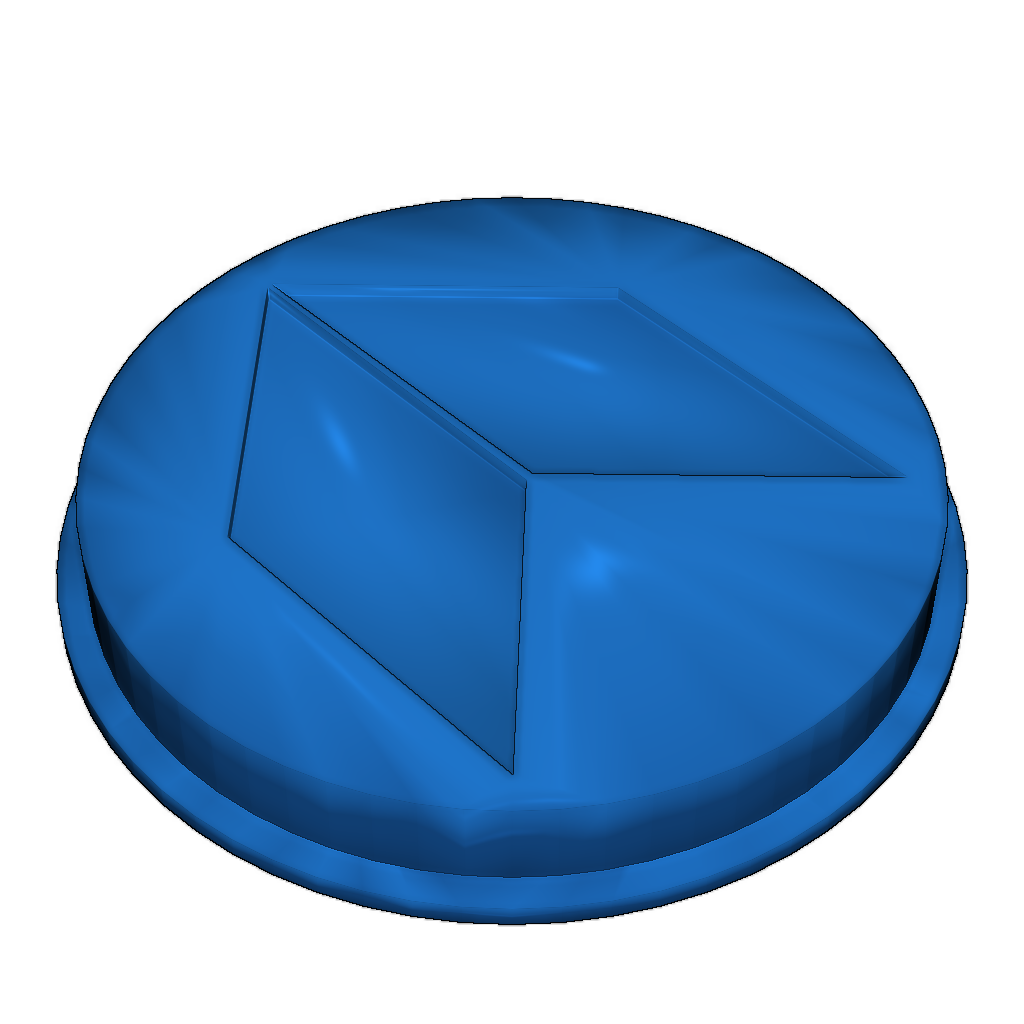 Центральная заглушка для колеса Mitsubishi