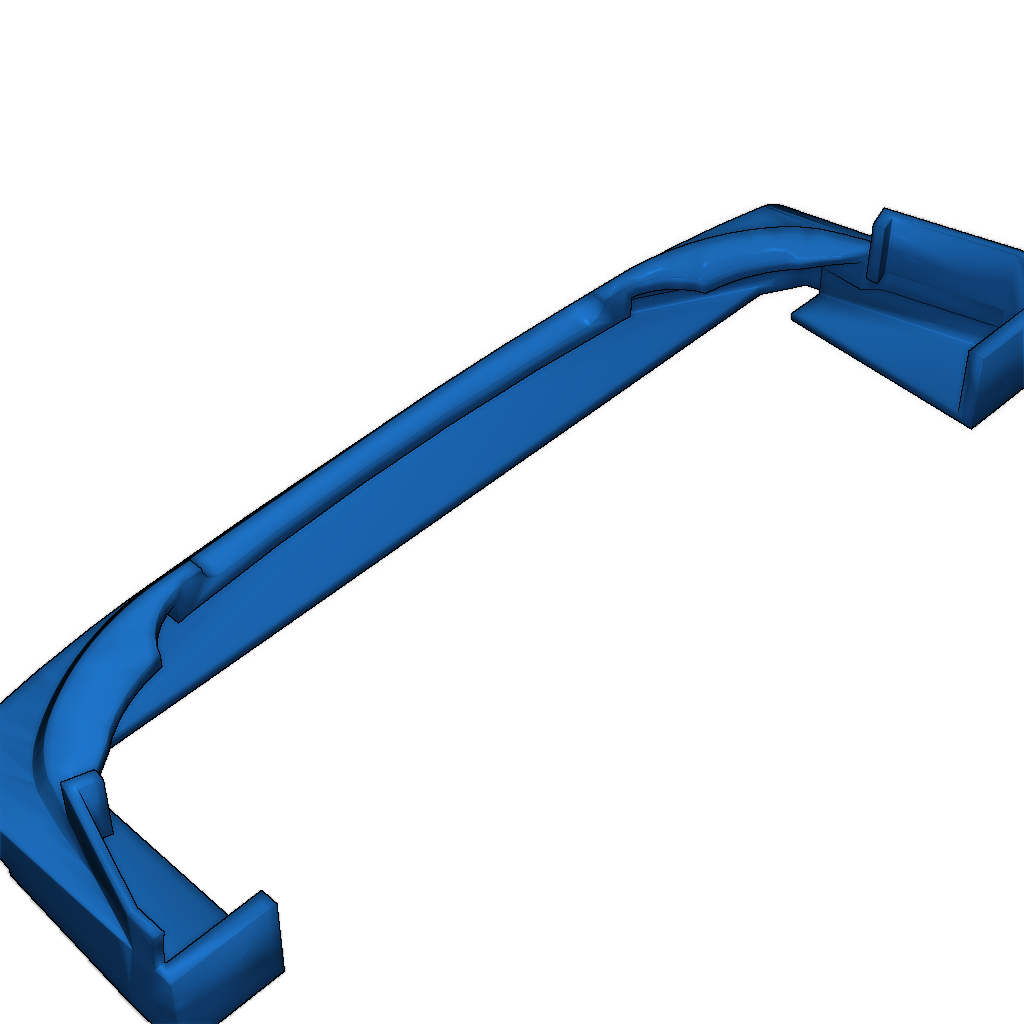 3D-модель переднего спойлера Voltex