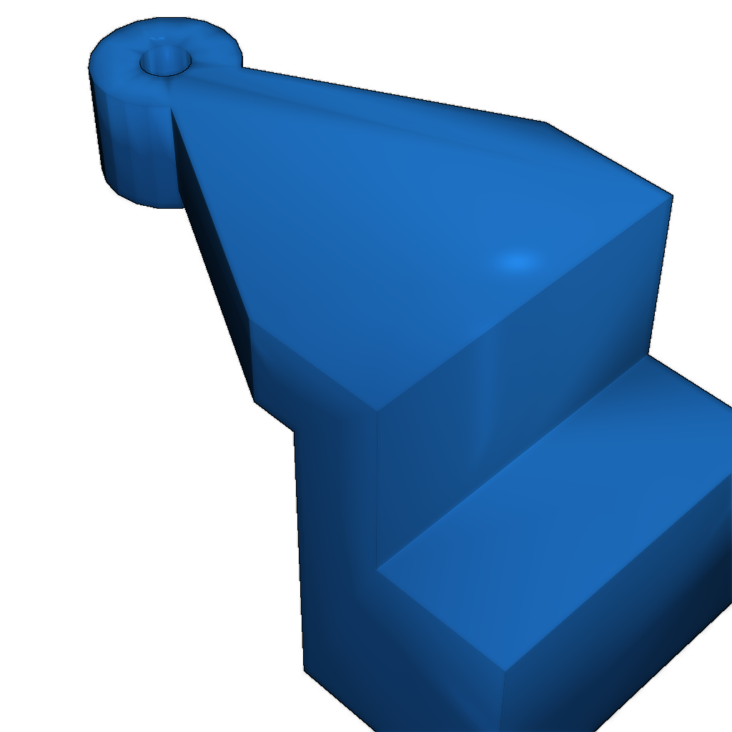 Тяговое крепление для Tamiya CC-01 Mitsubishi Pajero