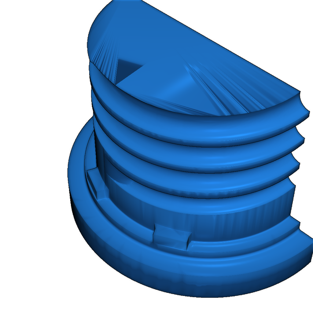 3D-модель втулки дворника для Mitsubishi Pajero 2005