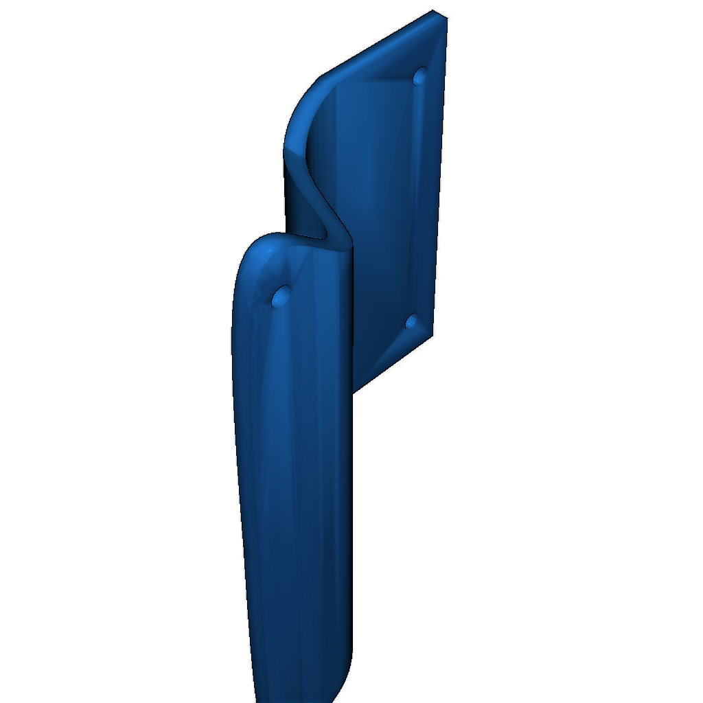 Крепление для динамиков 6x9 в Mitsubishi Bravo 93