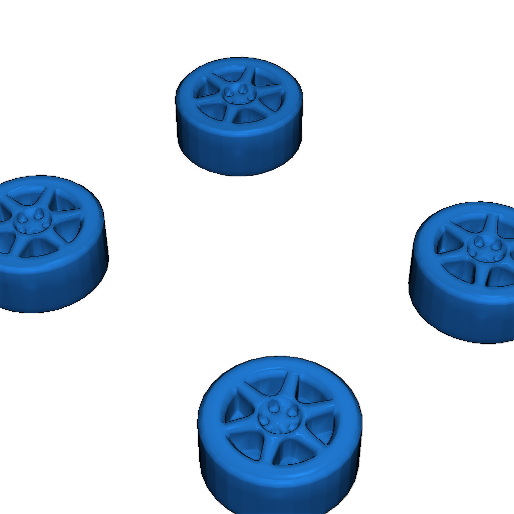 Реплика модели Mitsubishi Lancer Evolution VIII