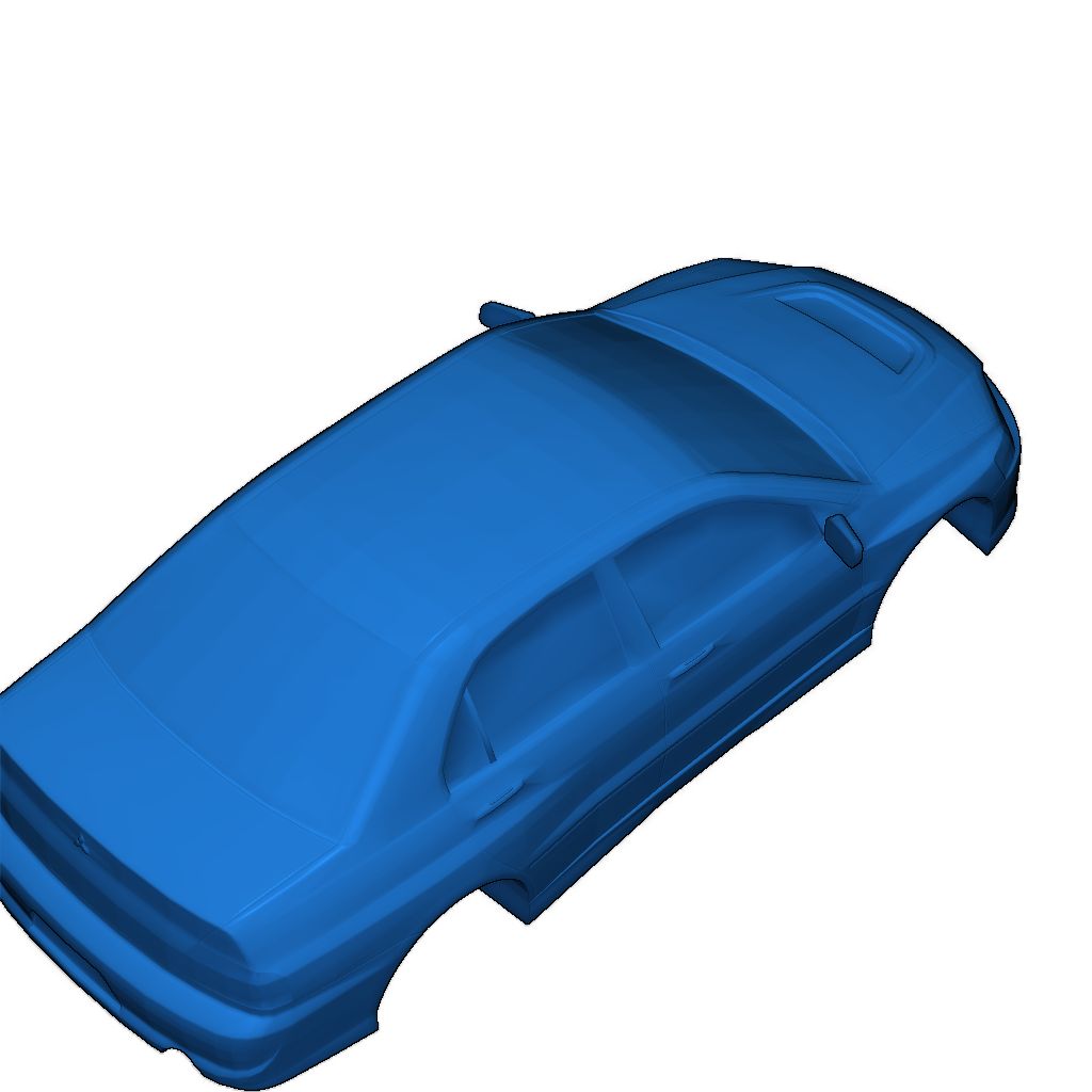 Реплика модели Mitsubishi Lancer Evolution IX