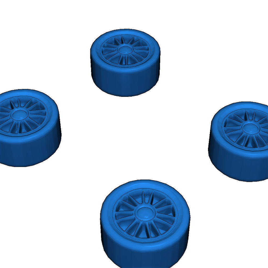 Реплика модели Mitsubishi Lancer Evolution IX