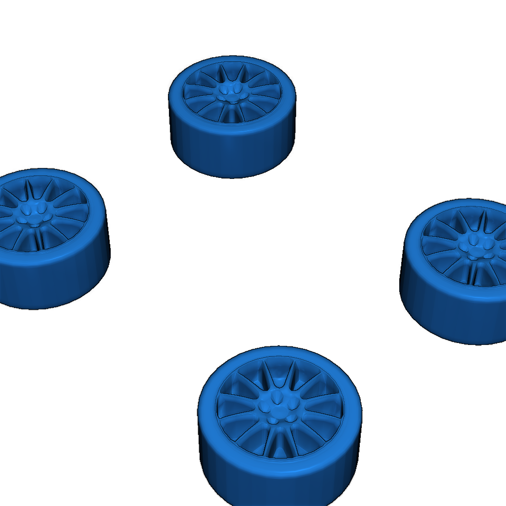 Реплика модели Mitsubishi Lancer Evolution X