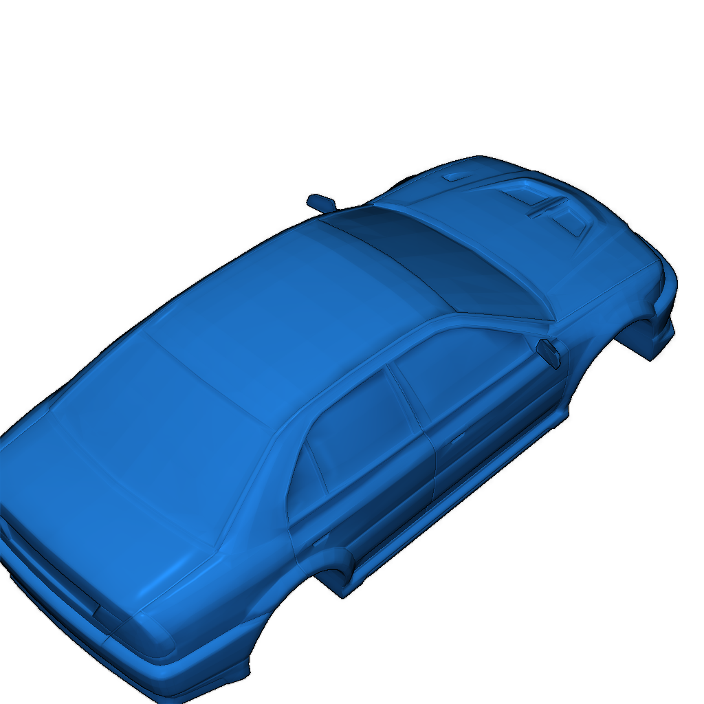 Реплика модели Mitsubishi Lancer Evolution V