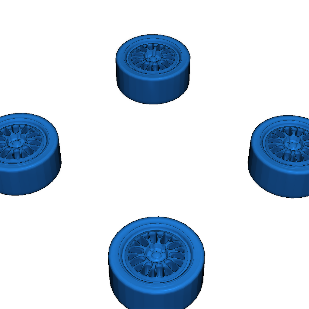 Реплика модели Mitsubishi Lancer Evolution V