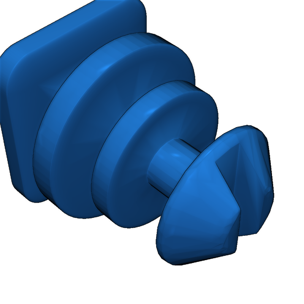 Слайдер для шторки Mitsubishi L300/Delica 1990