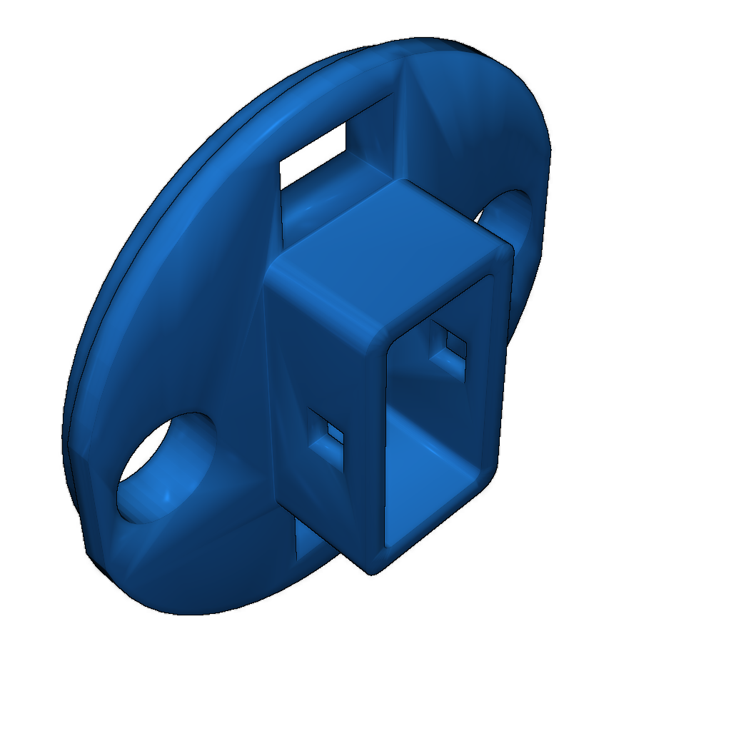 Базовая пластина для ключевой вставки без ключа