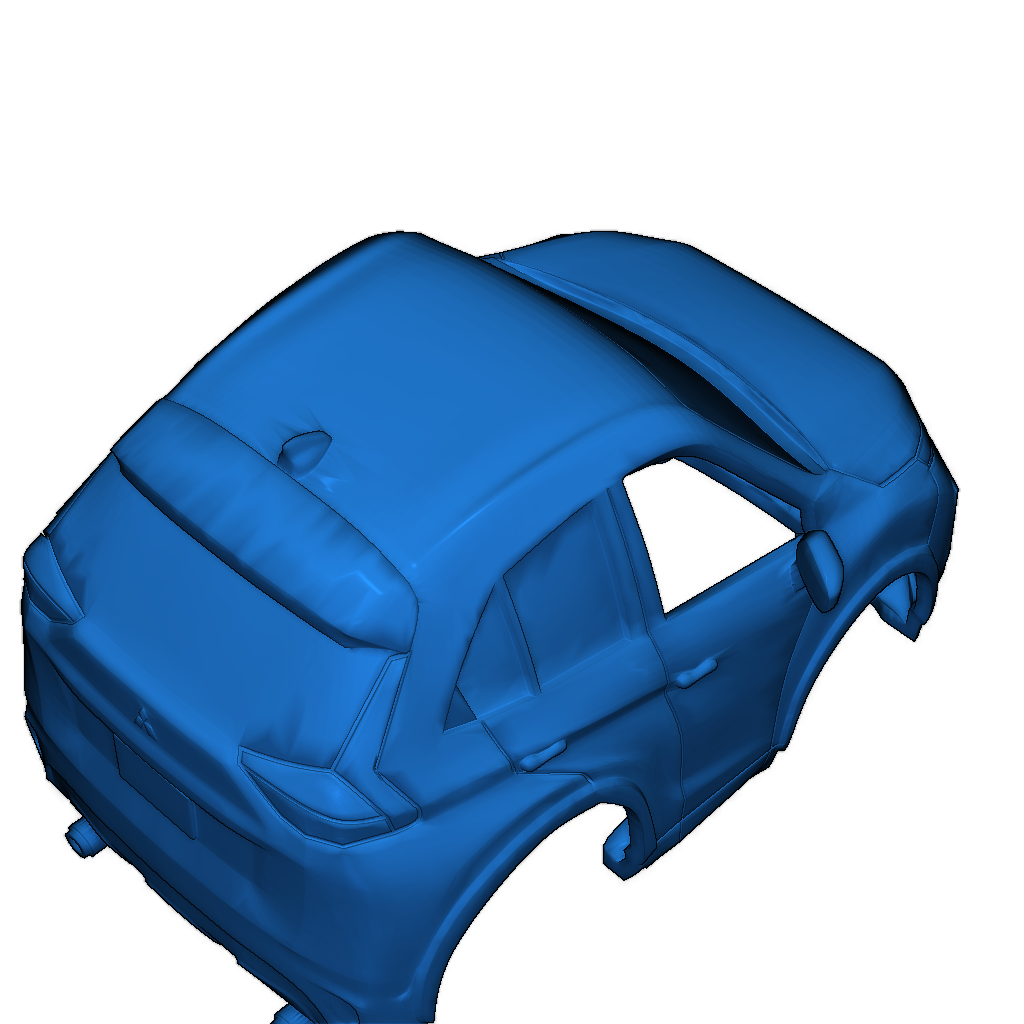 Mitsubishi Eclipse Closs 1/64