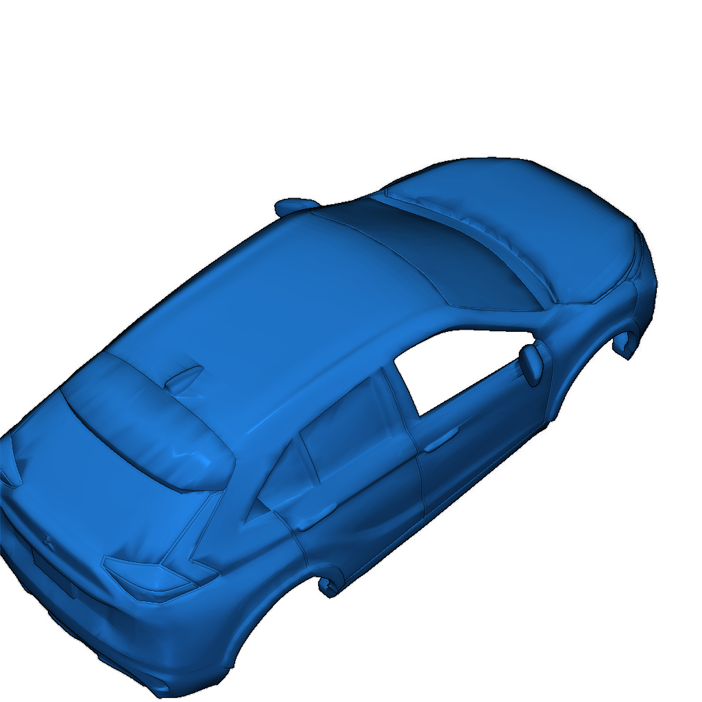 3D-модель внедорожника масштаба 1/64