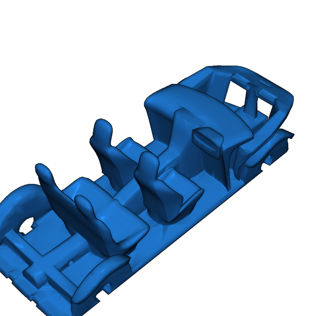 3D-модель внедорожника масштаба 1/64