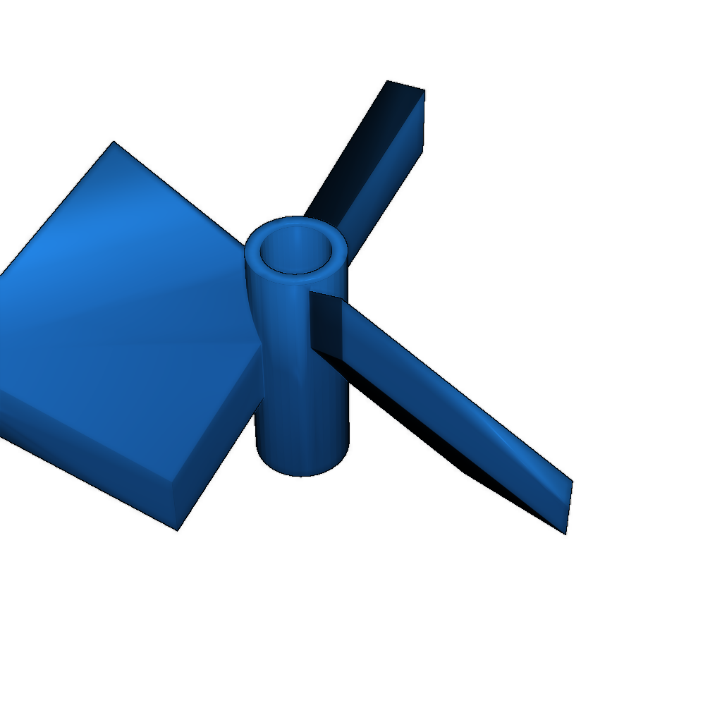 Брелок в форме пропеллера корабля Mitsubishi