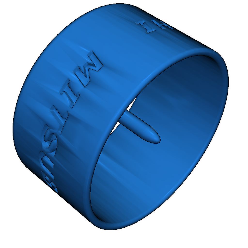 Брелок в форме пропеллера корабля Mitsubishi