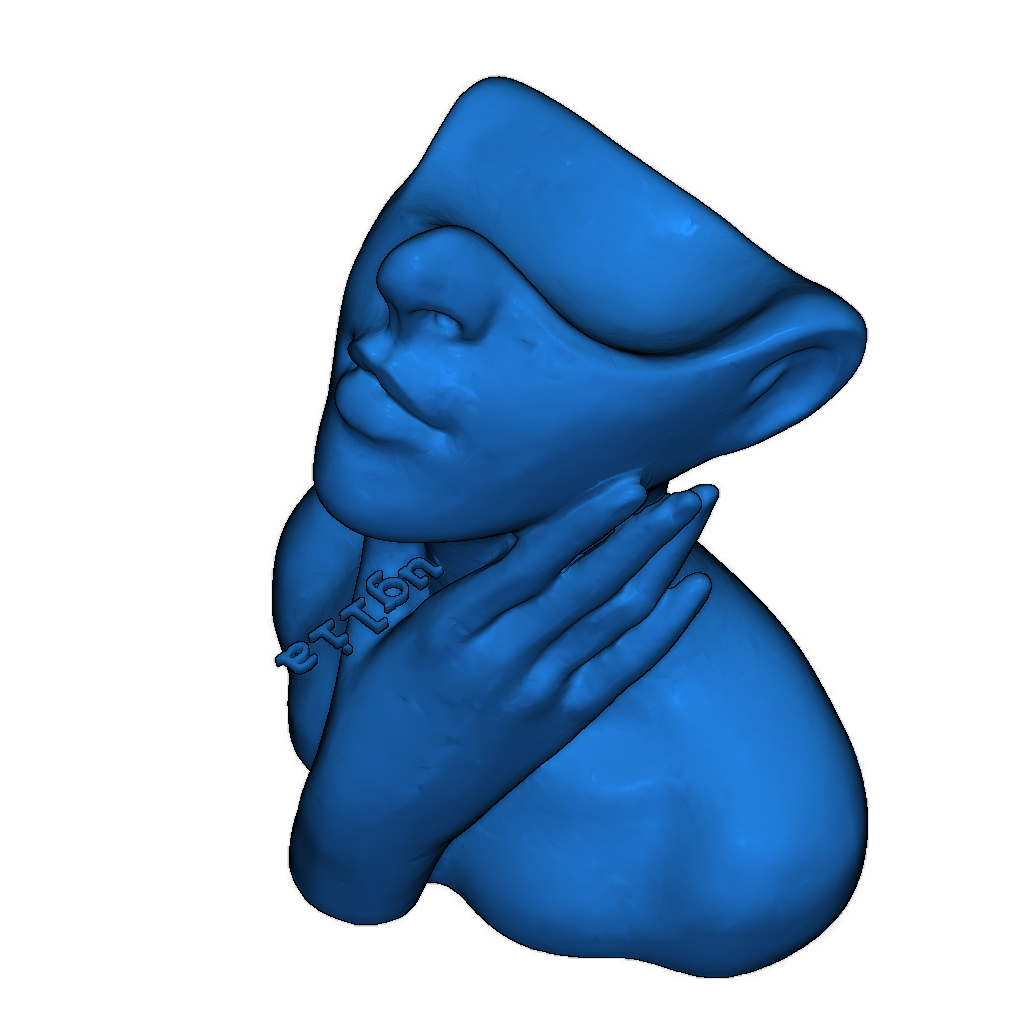 Ваза Бюст / Держатель для кистей