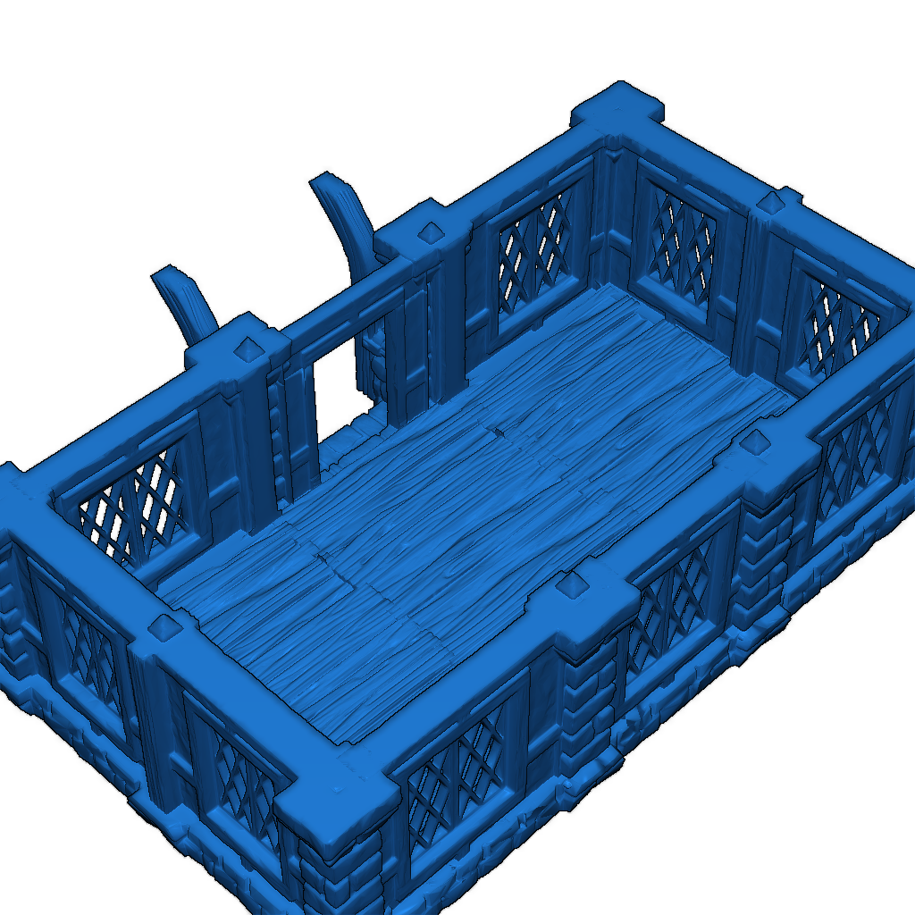 Двухэтажный коттедж в стиле деревни