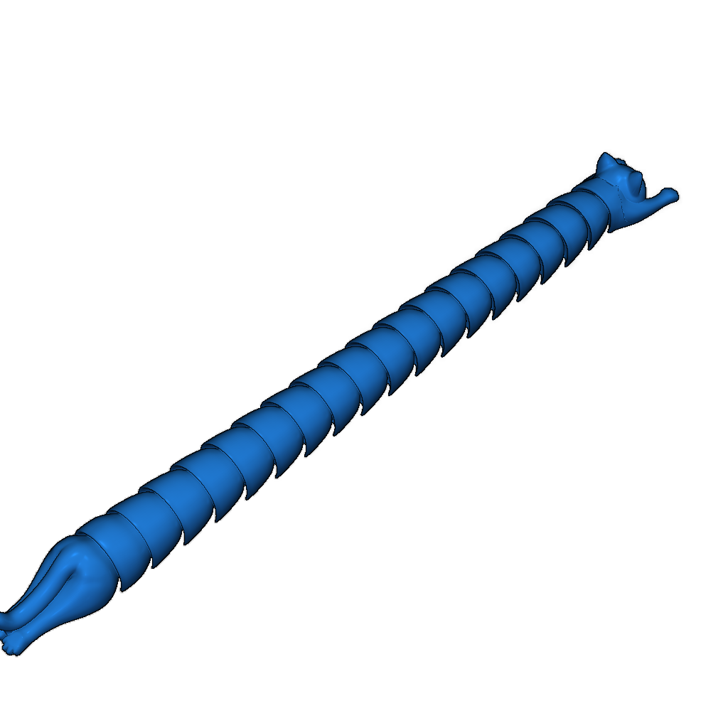 Удлиненная модель кошки