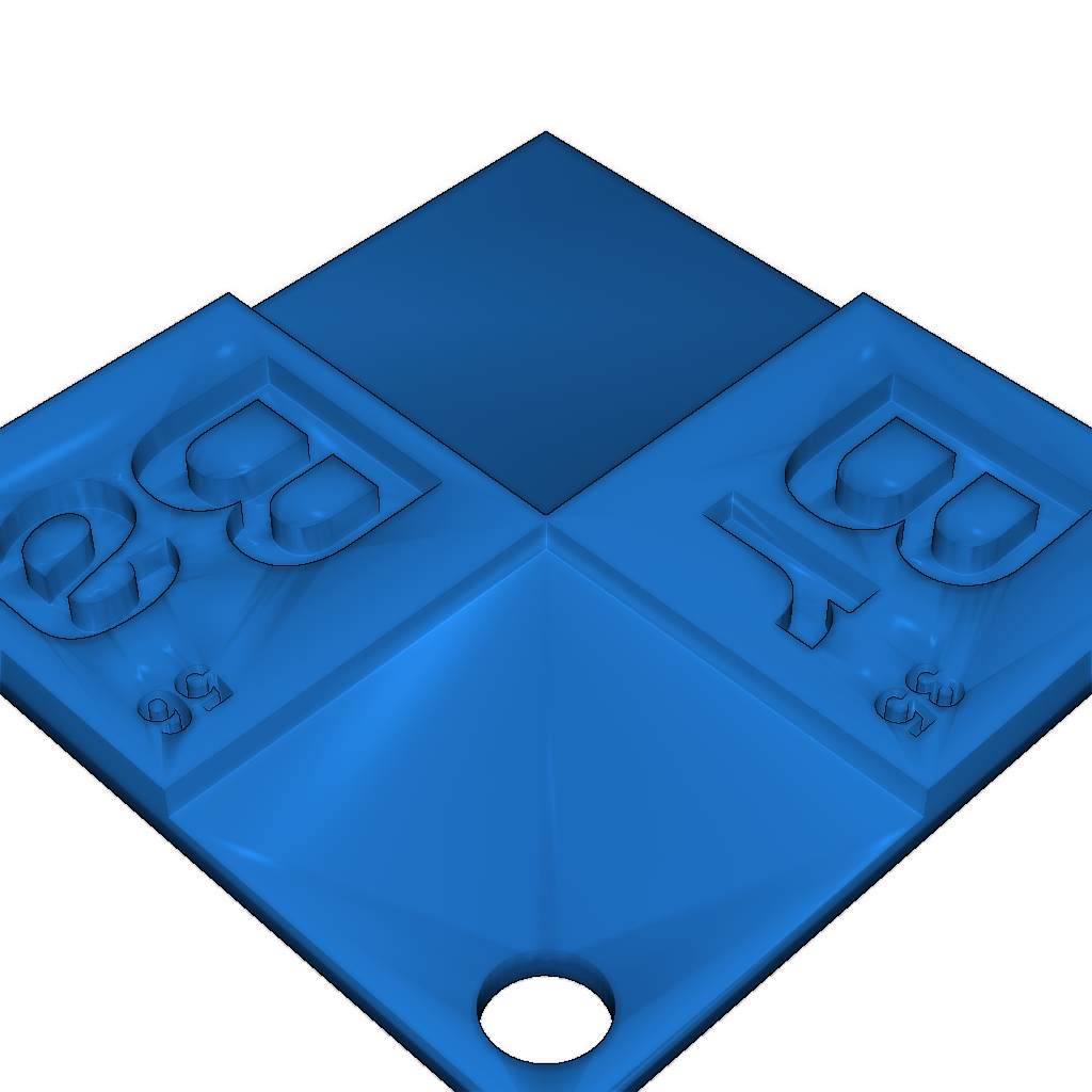 Брелок 3D с логотипом Breaking Bad