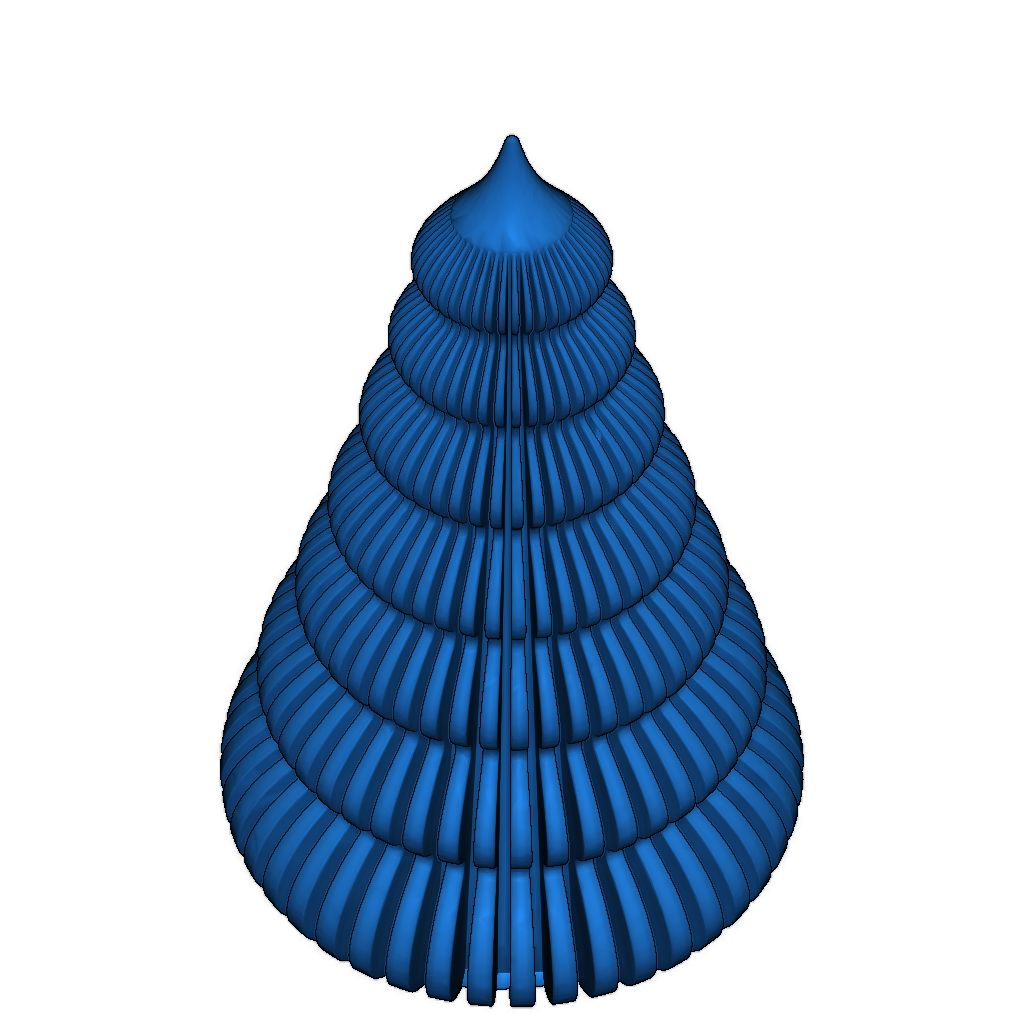 Миниатюрная рождественская елка