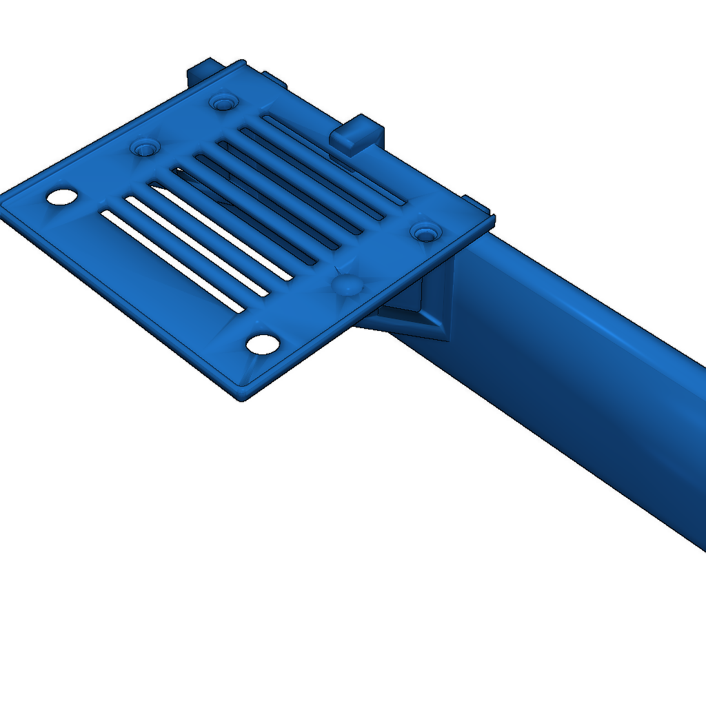 Настенный стеллаж для кровати