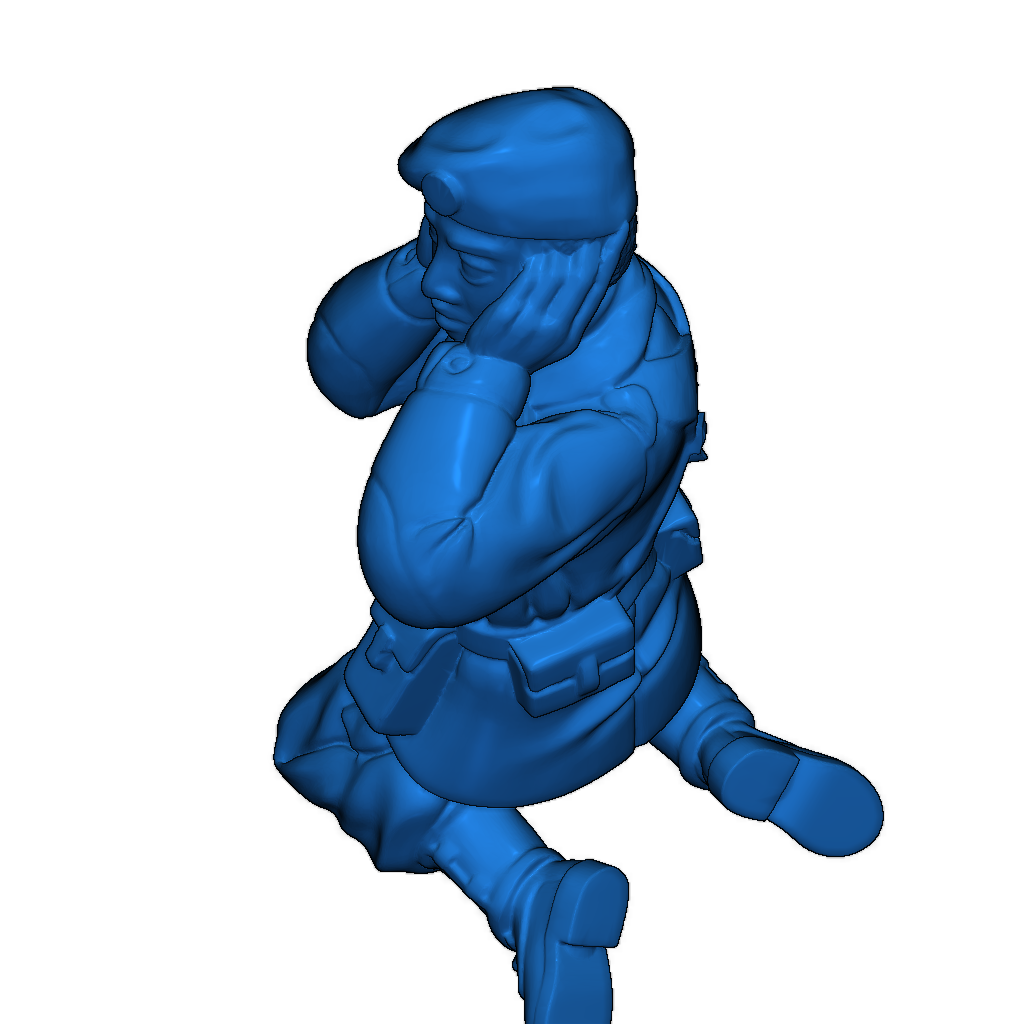 Модели солдат Великобритании 1970-х годов