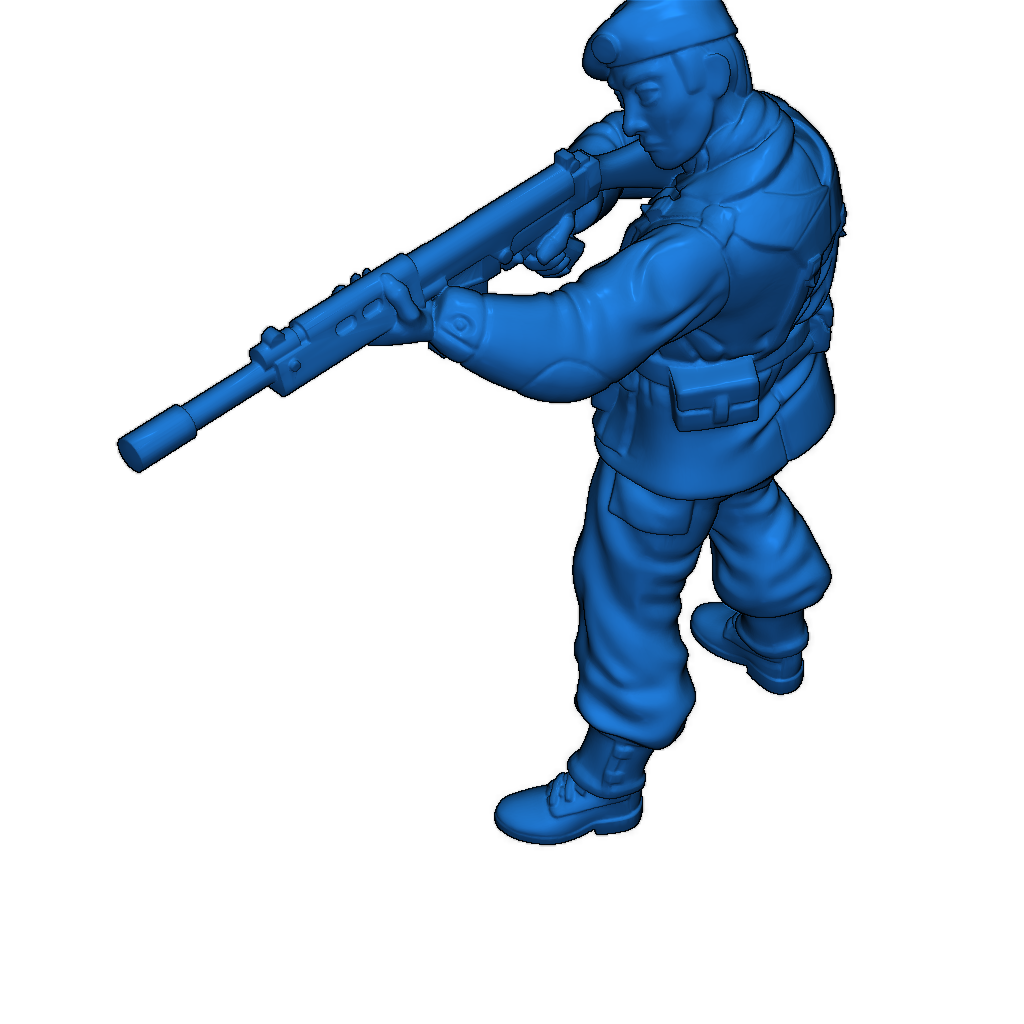 Модели солдат Великобритании 1970-х годов