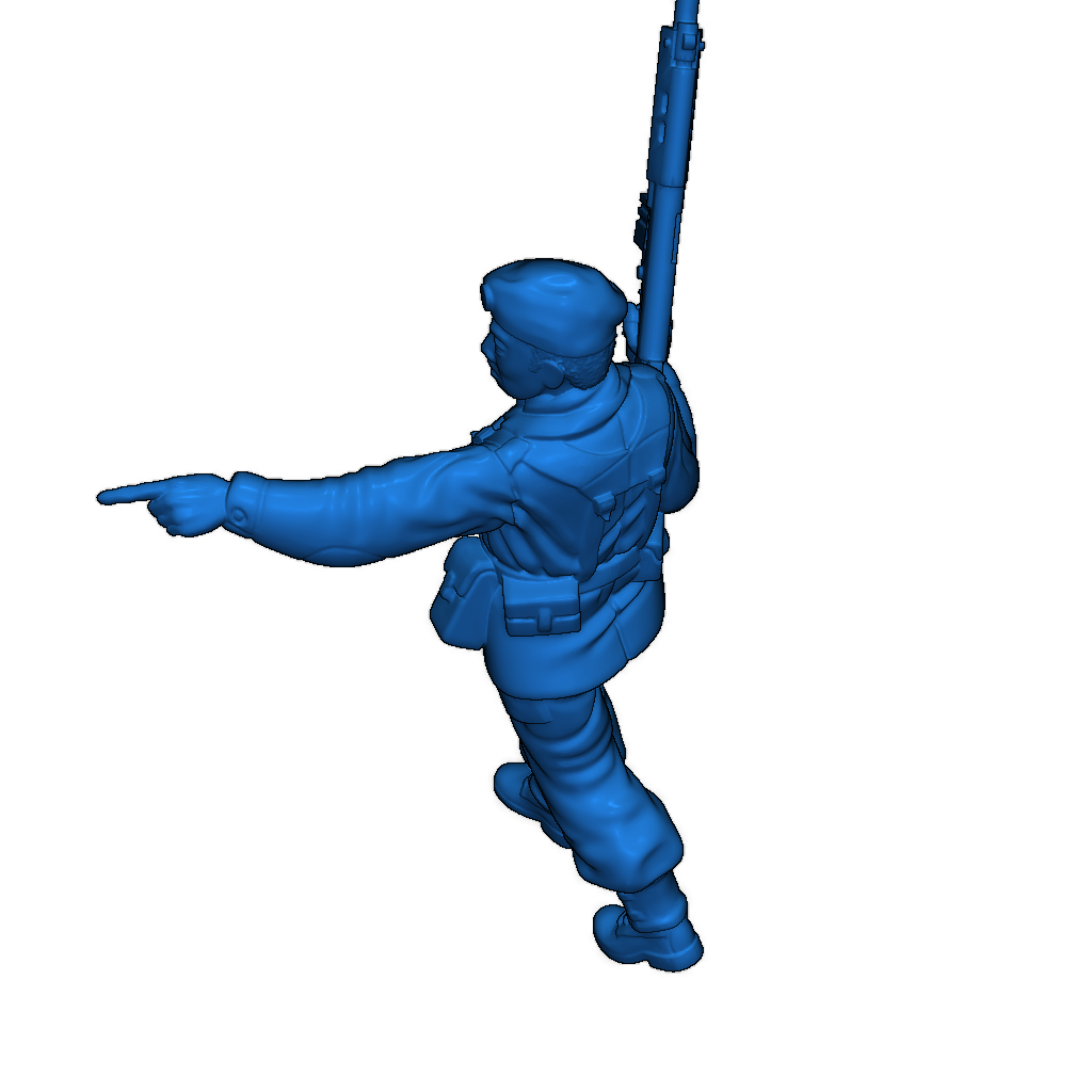 Модели солдат Великобритании 1970-х годов