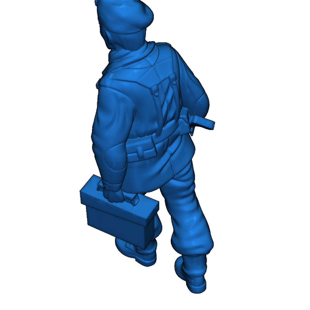 Модели солдат Великобритании 1970-х годов