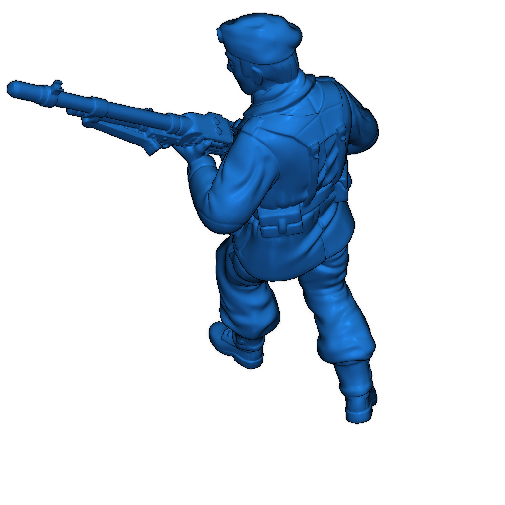 Модели солдат Великобритании 1970-х годов