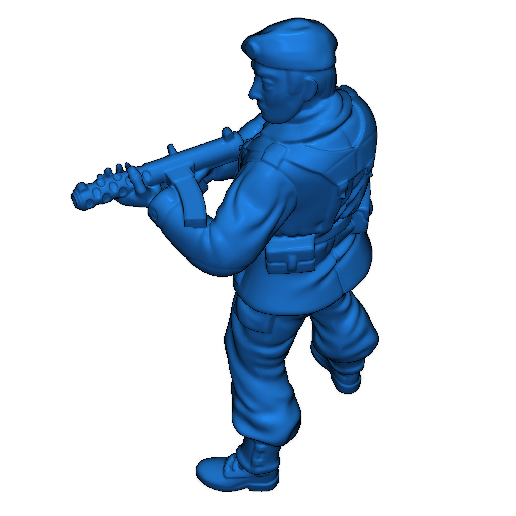 Модели солдат Великобритании 1970-х годов