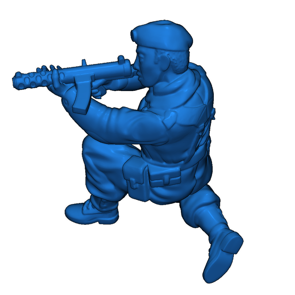 Модели солдат Великобритании 1970-х годов