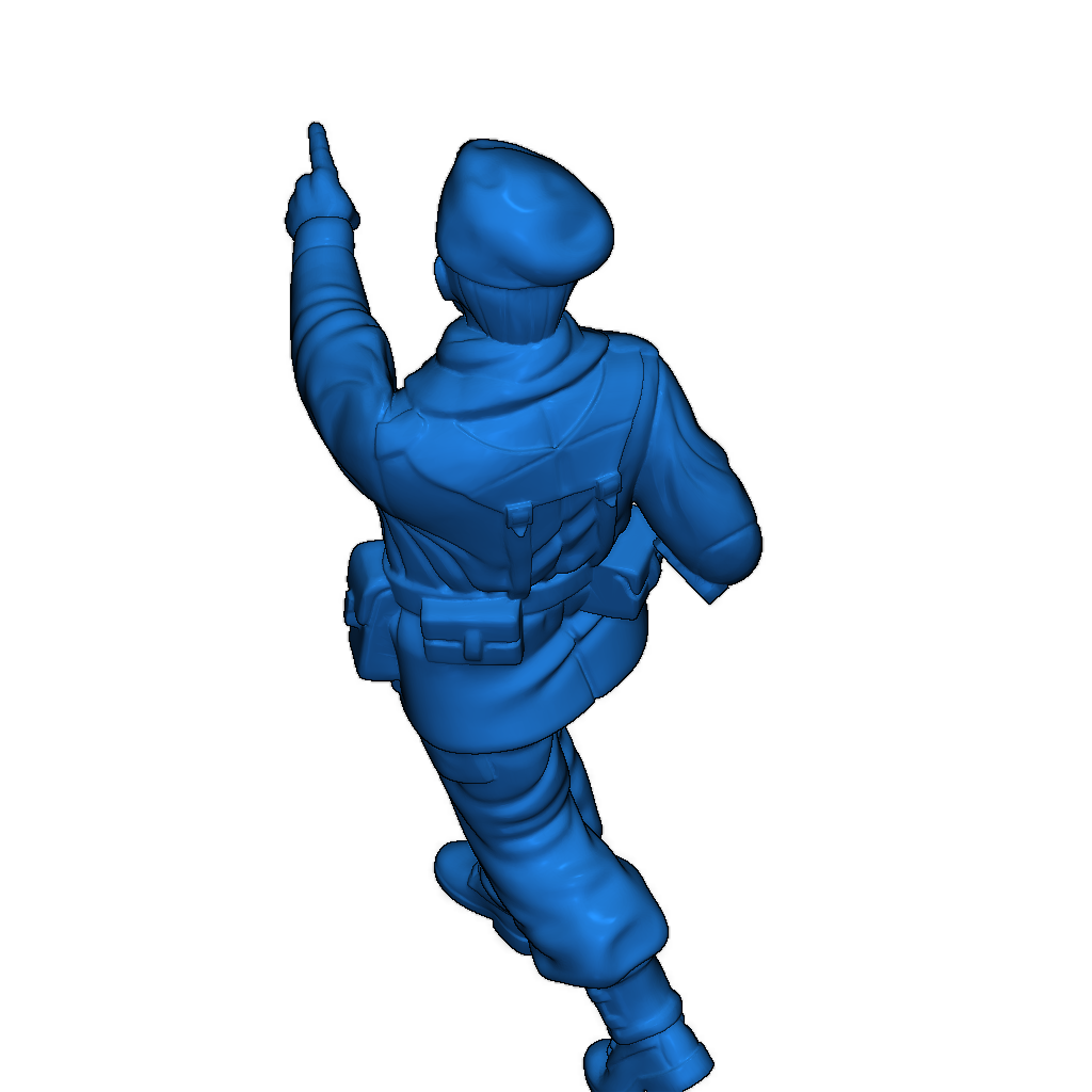 Модели солдат Великобритании 1970-х годов