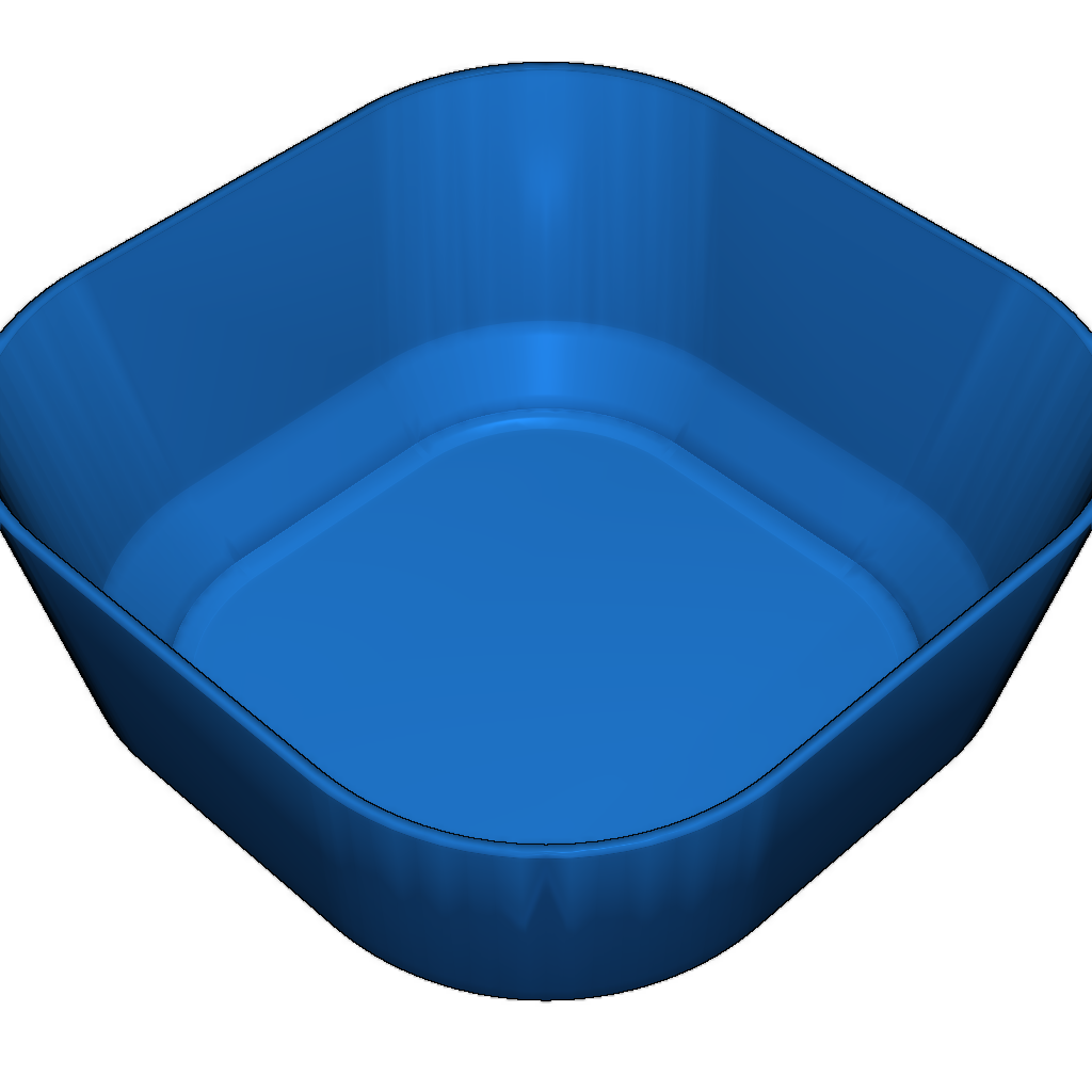 Чаша с двумя отделениями