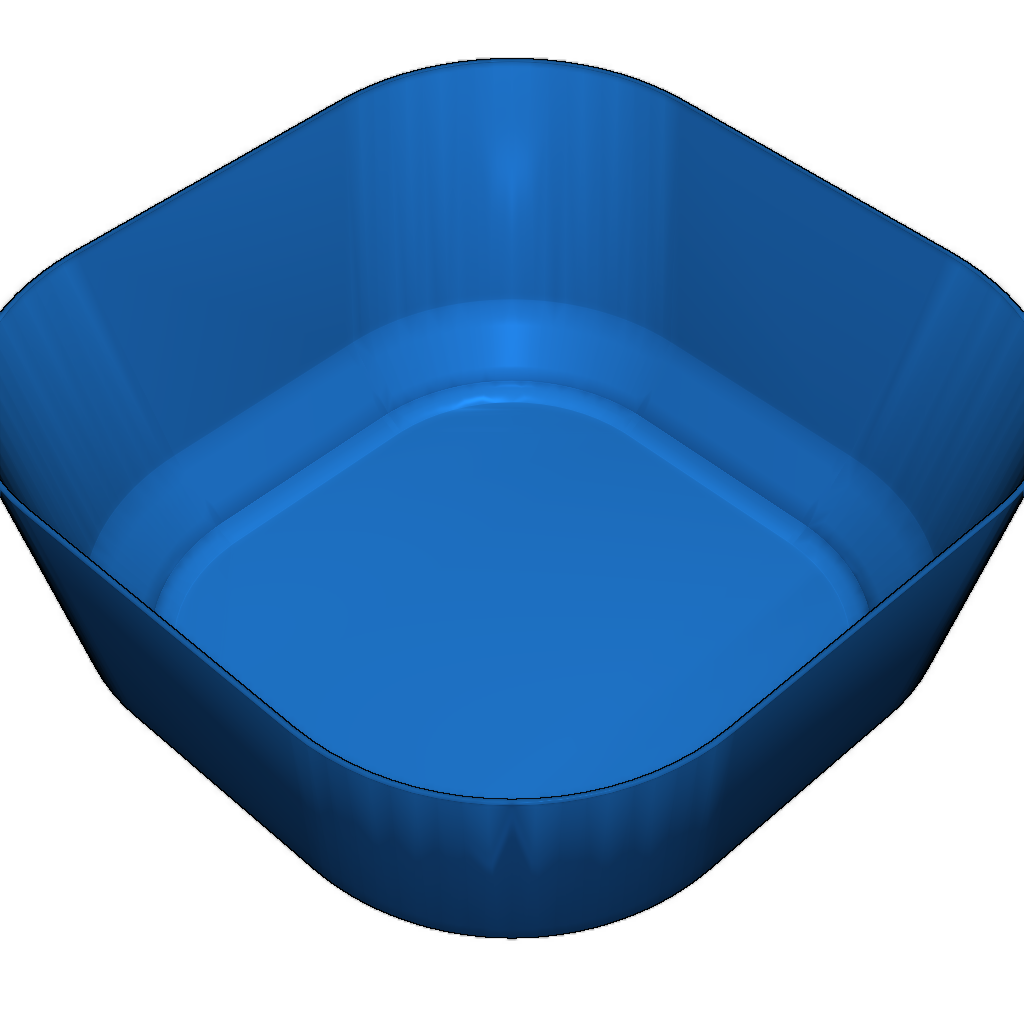 Чаша с двумя отделениями